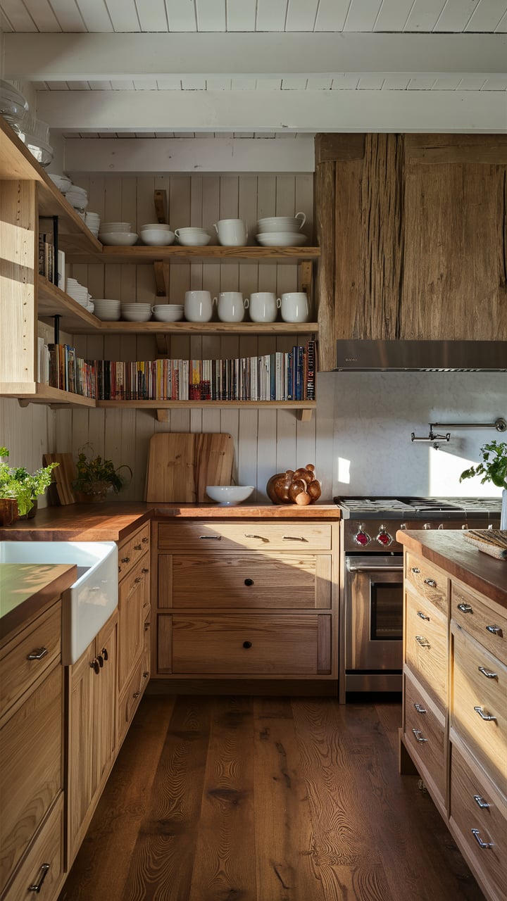 17 White Oak Kitchen Cabinet Ideas – Your Motor Geek