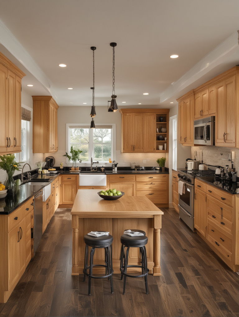 21 Honey Oak Kitchen Cabinets – Your Motor Geek