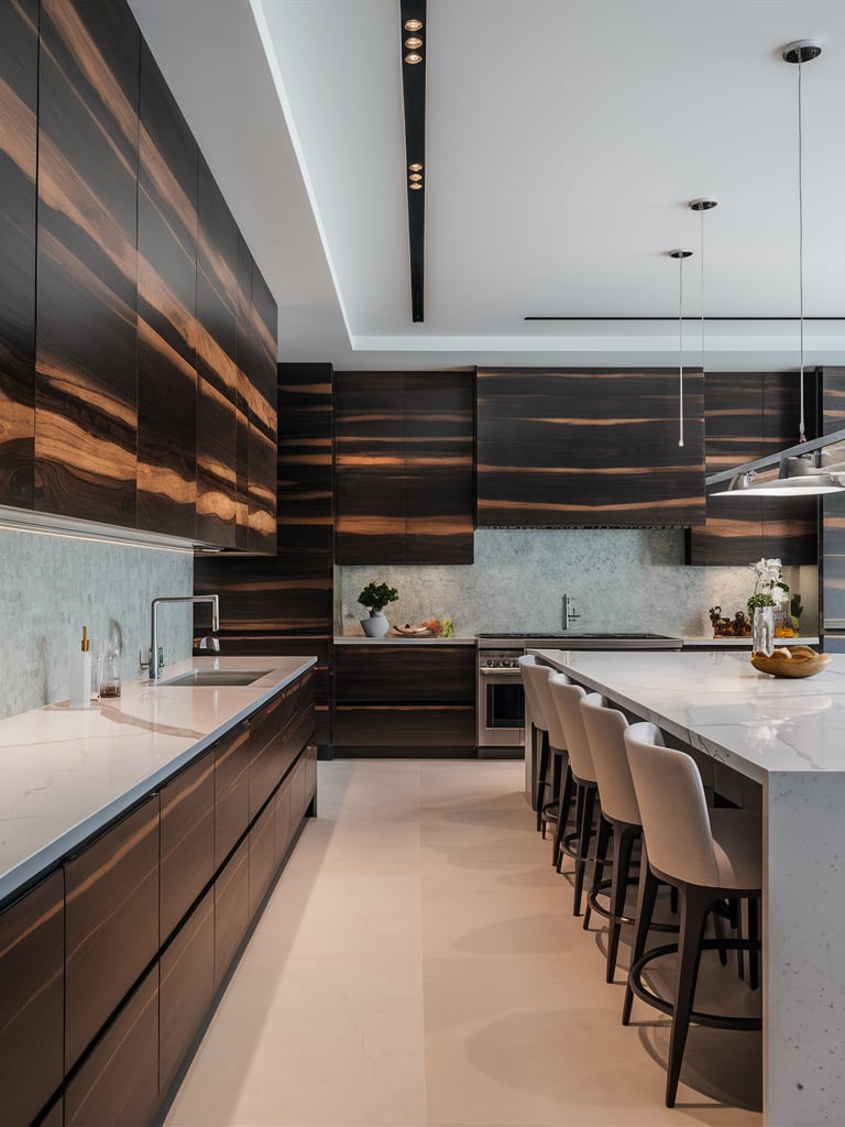 21 Dark Wood Kitchen Cabinets – Your Motor Geek