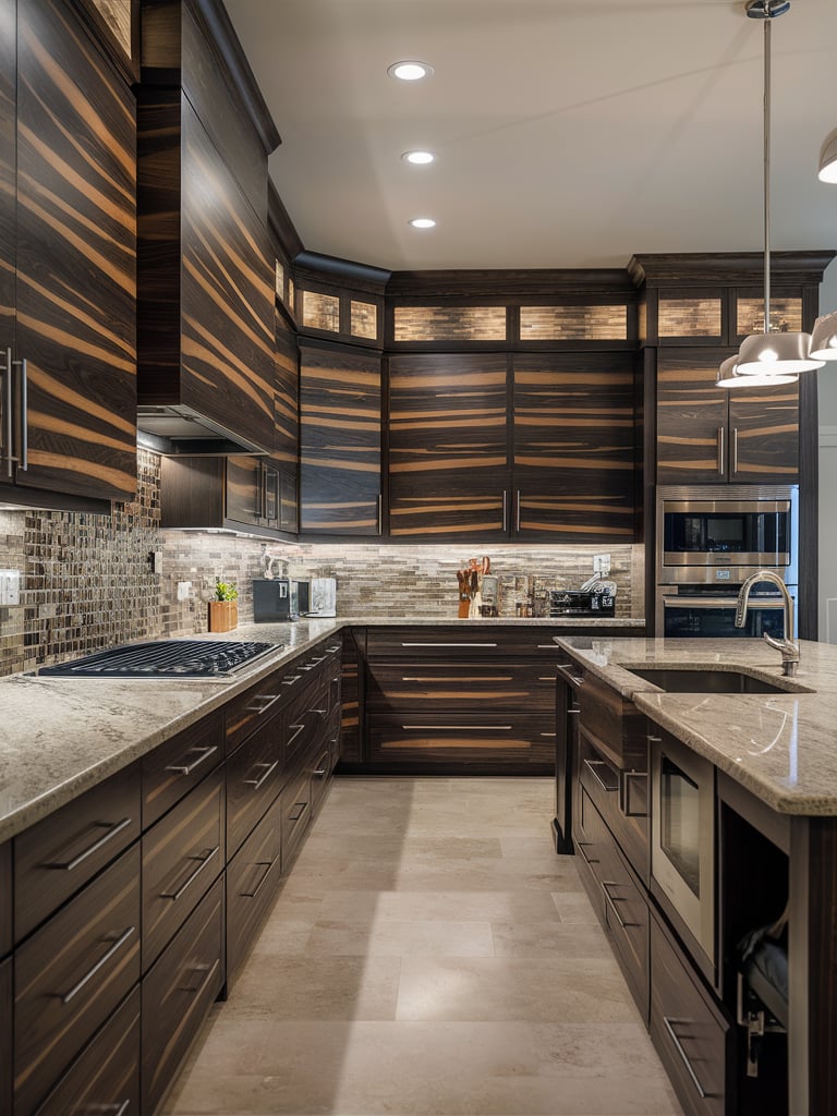 21 Dark Wood Kitchen Cabinets – Your Motor Geek